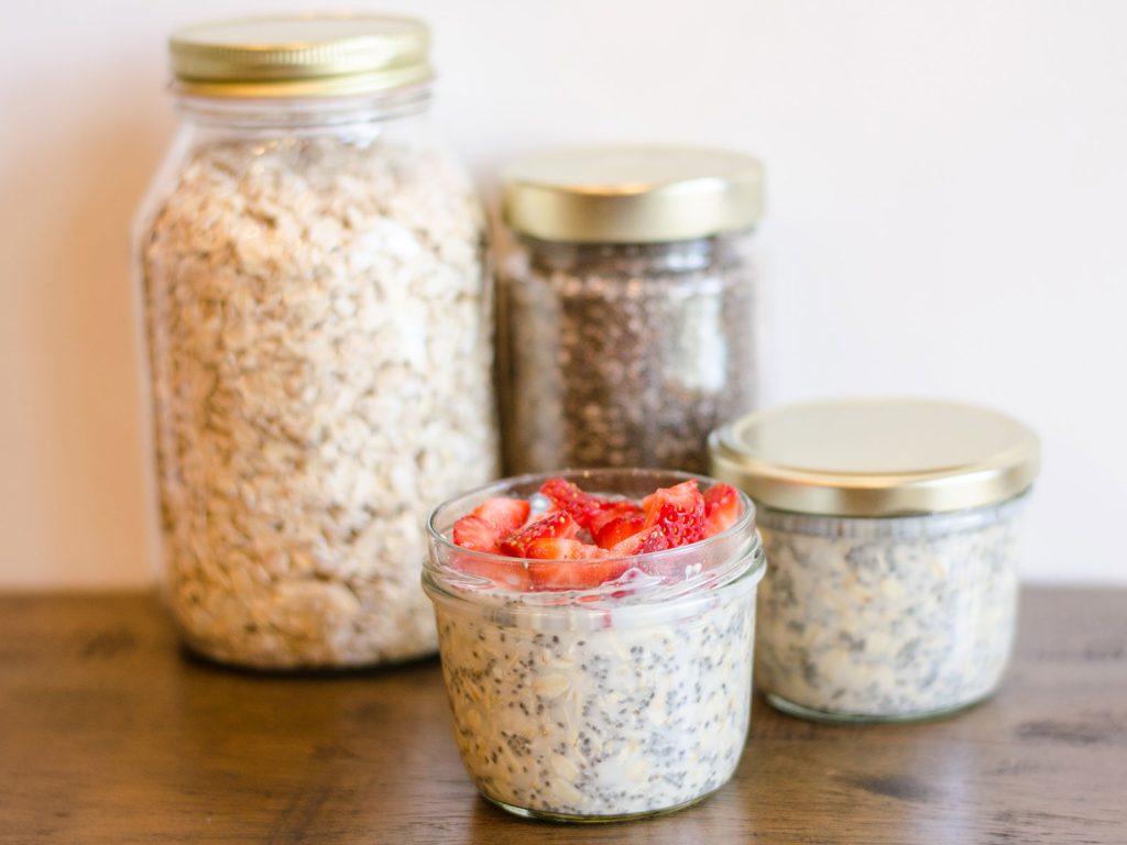 Overnight Oats Containers With Lids Good Sealing Overnight Oats Jars With  Modern