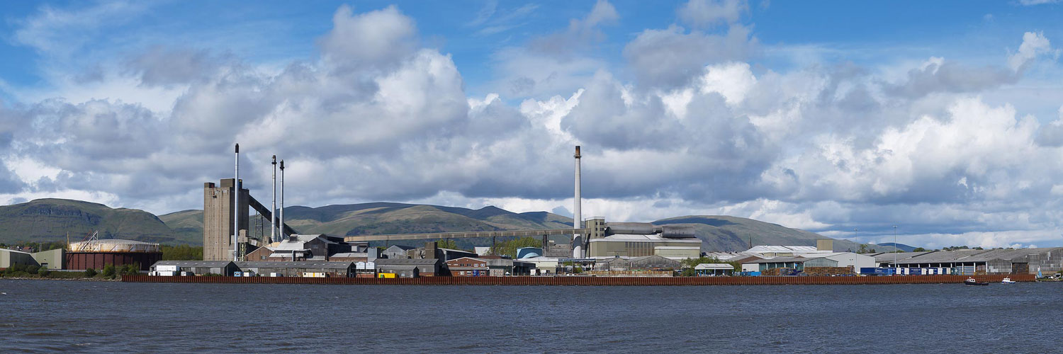 O-I Alloa Glass Making Plant